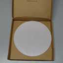 PATIKIL 10" Diameter Lampshade Diffuser, 2mm Thick Round Diffuser Sheet for Drum Lampshades, Pendants Light, DIY Light Shield, Frosted White