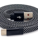 10 Ft Braided Charge For Apple Lightning, Silver