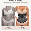FeelinGirl Waist Trainer for Women Waist Cincher Corset Shapewear Tummy Control Body Shaper Sport Workout Girdle