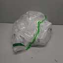 Zubebe 100 Pcs Hot Sauce Bottles Small Plastic Clear Woozy Bottles Empty with Leak Proof Black Screw Cap Mini Wine Liquor jars for Kitchen Sauce Salad Dressing Syrup Juice Whiskey (5 oz)