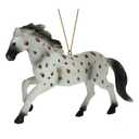 Galloping Spotted Horse Ornament by Kurt Adler