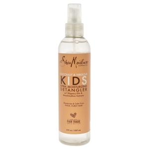 SheaMoisture Kids Extra Moisturizing Detangler Coconut & Hibiscus for Curly Hair Shea Butter Hair Care Product 8 oz (8 Fl Oz (Pack of 1))