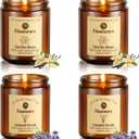 Scented Candle Set 4 Pack, Candle for Home Scented, Odor Eliminating, Stress Relief, 30oz, 220 Hours Long Lasting Soy Wax Gift Set for Women