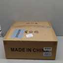 20'' Boho Fandelier Ceiling Fan with Light, Gold Fabric Chandelier with Light Remote Control, Caged with 6 Speeds for Bedroom, Nursery, Living Room