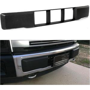 ECOTRIC Lower Grille Compatible With 2015-2017 Ford F-150 F150 Front Bumper Lower Grille Trim Panel Black Replacment for FL3Z-17E810-CA FO1044110