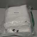 Fruit Tree Netting with 2-Way Zipper & Drawstring - 4'x6' Garden Plant Net Pest Barrier to Prevent Cicadas Bird Squirrel Deer - Bug Protection for Blueberry Tomato with Fine Mesh Insect Cover (2 Pack)