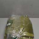 StangH Olive Green Pinch Pleat Velvet Curtains, Super Soft Room Darkening Bedroom Curtains with Privacy Thermal Insulated Elegant Home Decor for Living Room Home Office, W40 x L96, 2 Panels