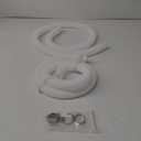 1.25" Replacement Hose for Above Ground Pool Pumps - 59" Long Pool Hose, Suitable for Intex Coleman Pool Filter Pumps 607 and 637 (2-Pack)