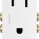 Legrand Radiant 885TRWCC21 15 Amp Decorator Duplex Outlet, White, 1 Count