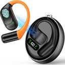 AI Language Translator Earbuds, Real-Time Translation in 144 Languages, Bluetooth 5.49, Smart AI Assistant, 3-in-1 Earbuds for iOS & Android, for Travel, Business & Daily Communication (Black)