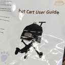 Dog Strollers for Small Dogs & Medium Dogs,4 Wheel Magnesium Alloy Pet Stroller,Waterproof Foldable 3 in 1 Multifunctional Cat Stroller with Breathable Mesh, Up to 45 lbs.