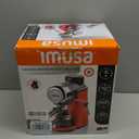 Imusa 4 Cup Epic Electric Espresso/Cappuccino Maker (Cafe Cubano, Cortadito, Colada, Cafe con Leche), Red