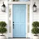 1 Set Peel and Stick Door Moulding Kit 3-Layer Premade Door Panels Molding Trim Self Adhesive 3D Trim for Mirror Window Frame Decor (Top 9"x10" Middle 9"x24.8" and Bottom 9" X 24.8")