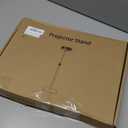 POLESTO Projector Stand Floor Mount with Adjustable Height 20''-50'', Universal Ceiling Mount 360° Rotatable Compatible with Projector, Camera, Webcam for Home & Office & Outdoor