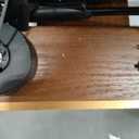 Fuse GLD Vertical Vinyl Record Player with Speakers | Gold Trim | 5.3 Bluetooth, AUX | Full Range External Speakers | Premium Cartridge | Vintage Mid Century Modern | Handcrafted Ashtree Wood