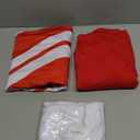 Set of 3 Christmas Party Arch Backdrop Cover Christmas Photo Background Checkered Red Stripe Background Spandex Arch Stand Cover for Xmas Party Birthday Decoration