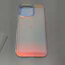 LONLI Hue - for iPhone 14 Pro Max Case - Fluorescent Coloful Holographic Iridescent Phone Case - [360 Shock-Absorbent Bumper] - Cute, Unique and Aesthetic Phone Cover for Women and Girls