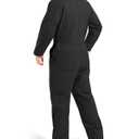 HISEA Insulated Coveralls for Men, Winter Water Resistant Work Coveralls, Loose Fit Utility Canvas Jumpsuit for Cold Weather 3XL