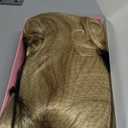 Long Blonde Wavy Wig for White Women Middle Part Curly Wavy Wig 26 Inch Natural Look Heat Resistant Synthetic Wig for Cosplay, Daily, Party