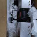 VEVOR Cabbing Machine, 8" 3/4 HP 1800 RPM Efficient, Lapidary Rock Grinder Polisher with Diamond and Resin Wheels, LED Lamp, Water System, Lapidary Equipment for Gemstone Grinding, Stone Polishing