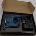 Cordless Jig Saw For Makita 18V Battery:Brushless Motor jigsaw tool with Variable Speed - LED Light, 0-45 Bevel Cuts 3-Position Orbital Action for Straight Curve Circle Cutting