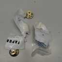 Amerdeco 10 Pack Champagne Bronze Knurled Cabinet Knobs Kitchen Cabinet Handles for Drawer, Cupboard and Wardrobe ZH0036