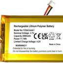 AOLIKES 3.7v 3000mAh Battery Replacement for iFamily SM650 / SM651 Large 5" Screen Baby Monitor