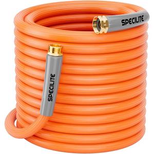 SPECILITE Garden Water Hose 100 ft x 5/8", 450-1300psi for Hot/Cold Water