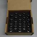 dynofit 12x1.25 OEM/ Stock Wheel Lug Bolts, 20pcs ET 19mm Hex 28mm Shank for 2018-2024 Je-ep Compass 2014-2013 Cherokee 2015-2017 Chrysler 2013-2016 Dodge Dart Solid Chrome Studs Set