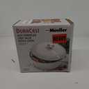Mueller 6qt Enameled Cast Iron Dutch Oven, Heavy-Duty Casserole and Braiser Pan with Lid and Knob, Oven-Safe up to 500 F & Across All Cooktops, White