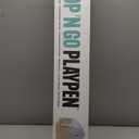 POP 'N GO PLAYPEN - Indoor & Outdoor Baby Playpen for Babies and Toddlers - Baby Beach Tent, Foldable, Portable W/Canopy, Travel Bag, & Mosquito Net - Pop Up Pack and Play Tent (Warm Ivory)