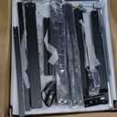 Agilestic L Shaped Electric Standing Desk with 2 Drawers, 63 Inch Ergonomic Adjustable Height Desk with Storage, Corner Desk Sit Stand up Computer Table for Work Office Home, Rustic Brown