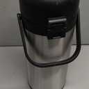 Coffee Carafe for Keeping Hot - 102oz/3L Airpot Coffee Dispenser with Pump - Insulated Stainless Steel Hot Beverage Dispenser for Parties - Thermal Carafe for Hot Drinks Water Tea Chocolate