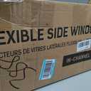 Window Deflectors Smoke Tinted in-Channel Side Window Vent Visor Deflectors Rain Guards Compatible with Seltos 2021-2026 - 4pcs. GW0937