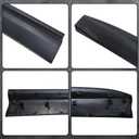 SecosAutoparts Door Lower Molding Trim, Front Passenger Side, Fit for Hyundai Santa Fe 2013-2018, Replace# 877222W000 87722-2W000CA, Door Garnish Molding Trim