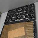 VEVOR Tap and Die Set, 110-Piece Include Metric Size M2 to M18, Bearing Steel Taps and Dies, Essential Threading Tool for Cutting External Internal Threads, with Complete Accessories and Storage Case