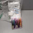 Beieverluck 120 Pieces Rolling Ball Pens 0.5 mm Japanese Pens Fine Point Pens Quick Dry Liquid Ink Pen Smooth Writing Pens for Office Student Back to School Supplies, Multicolor (Black, Blue, Red)