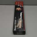 Hoson 1 1/2 Inch Curling Iron Large Barrel, 1.5 Inch Long Barrel Curling Wand Dual Voltage, Ceramic Tourmaline Coating with LCD Display, Glove Include