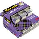 Scotch Giftwrap Tape, 3/4 in x 300 in, 3 Rolls - Satin-Finish Tape for Gift Wrapping
