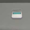 Post-it Note Dispenser for 3 in x 3 in Notes, White Base with Steel Top (1.2" x 4.3")