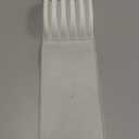 Madesmart Classic 5-Slot Small Knife Holder Storage Mat for Drawers, Soft-Grip Kitchen Knife Block, White/Gray