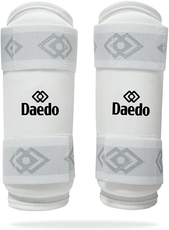 DAEDO Taekwondo Forearm Guard - Lightweight & Comfortable with Two Elastic Straps for Secure Fit, Ideal for Sparring & Training