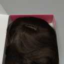 HAITOO Hair Toppers for Women, 18 Inch Toppers Hair Pieces for Women with Thinning Hair Wispy Clip in Bangs 360° 3D Big Coverage Base Curly Wavy (Soft Brown, 18Inch Wispy bangs)