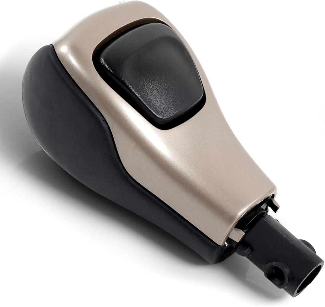 Shifter Knob Handle Replacementfor Jeep Cherokee Latitude/Sport/Limited/Trailhawk/North/Altitude/Overland/Latitude Plus/High Altitude/etc., 2014-2019#Replace 5YD291X9AA Shift Knob (Champagne Gold)