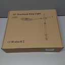 Overhead Phone Camera Mount for Desk Tripod - 10" Ring Light with Stand - Solid Ring Light with Clamp for Artist Drawing, Video Recording,CRI >95