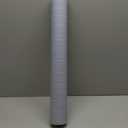 FUKU MON Grasscloth Fabric Wallpaper 24" X 394" Blue Gray Textured Thick Linen Classic Neutral Grassweave Contact Paper for Walls Cabinets Bedroom Counter Top Liners Fireplace