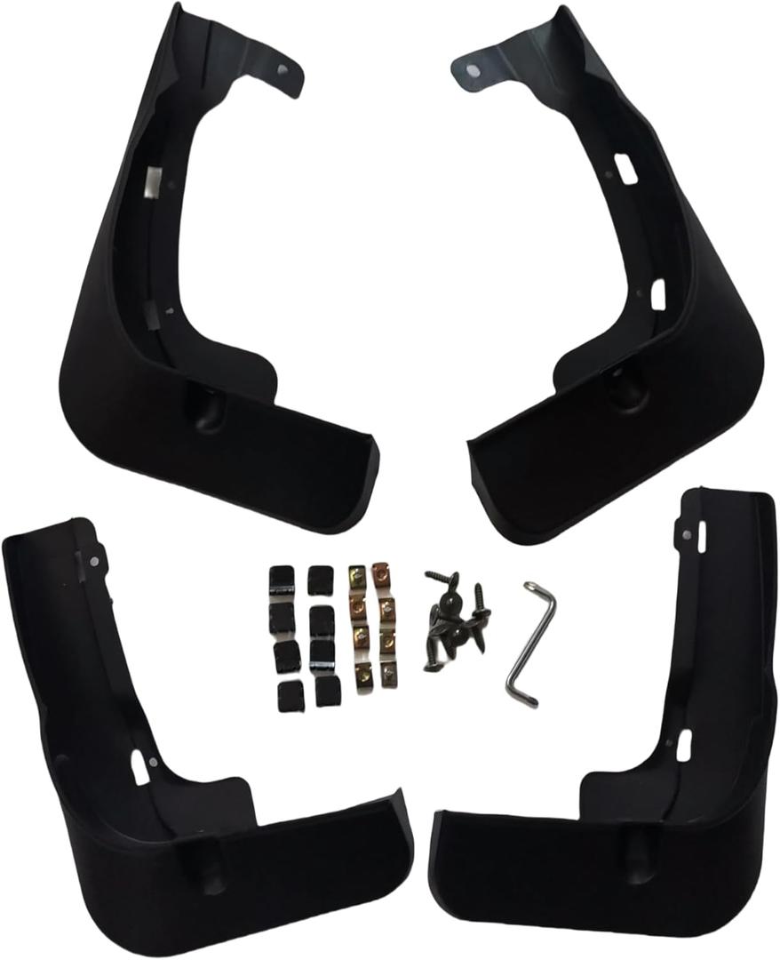4pcs Mud Flaps Splash Guards for Lexus RX350 RX350h RX500h 2023-2024 Front Rear Mud Guards Auto Car Accessories