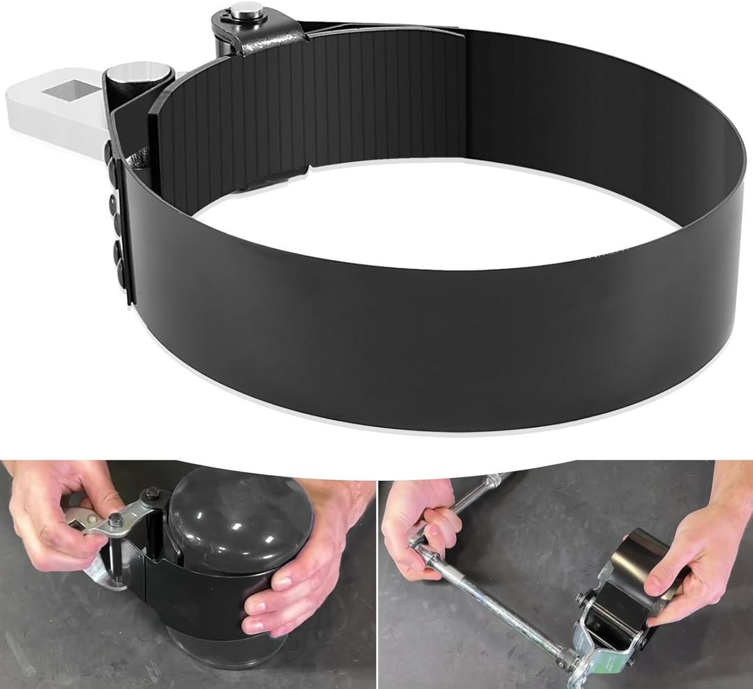 Bonbo 2322D Heavy-Duty Oil Filter Wrench 5-1/4" to 5-3/4" for Use With 1/2" Square Drive Tool