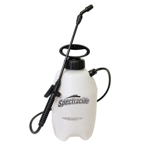 Spectracide 16422 2 Gallon Multi-Purpose Lawn & Garden Poly Tank Sprayer, Made in The USA, Adjustable Cone Nozzle, 1-Pack, Translucent White