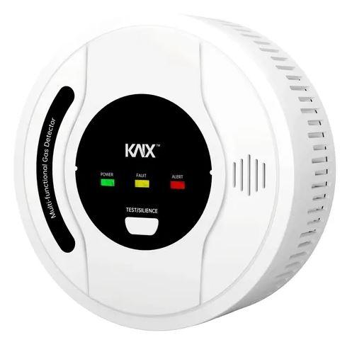 Smoke and Carbon Monoxide Detector with Digital Display and Temperature Sensor Combo for Home Kitchen 1 Pack